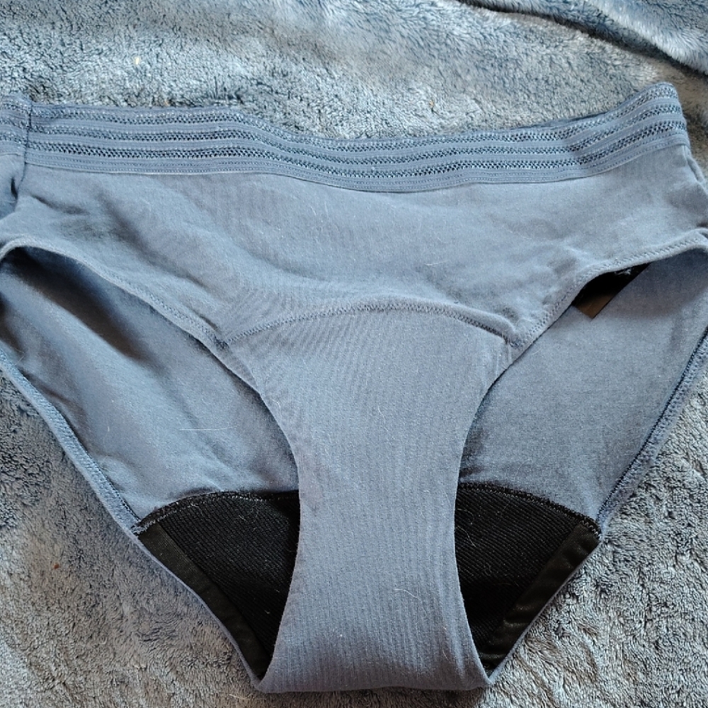 Thinx Blue Briefs Soft Cotton-Like Underwear
